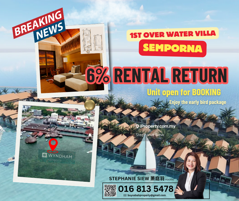 For Sale - Wyndham Semporna Resort- Overwater Villa