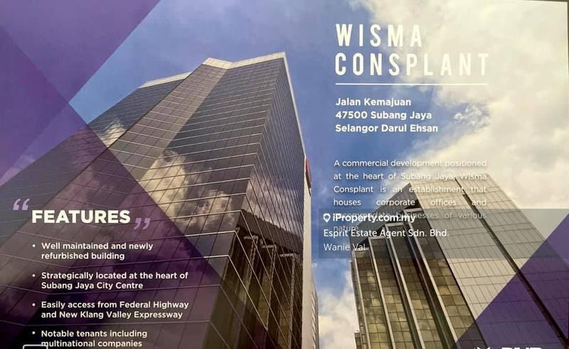 Office untuk Disewa di Wisma Consplant Subang Jaya, Subang Jaya oleh Wanie Val - iProperty.com.my