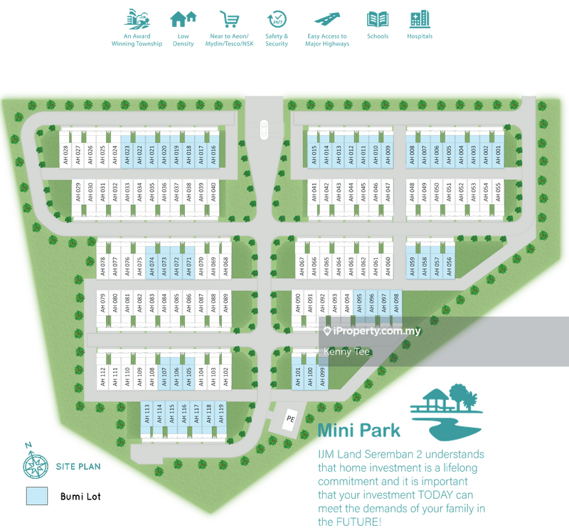 Rumah Teres 2-Tingkat untuk Disewa di ARA IMPIAN SEREMBAN 2, Seremban 2 oleh Kenny Tee - iProperty.com.my