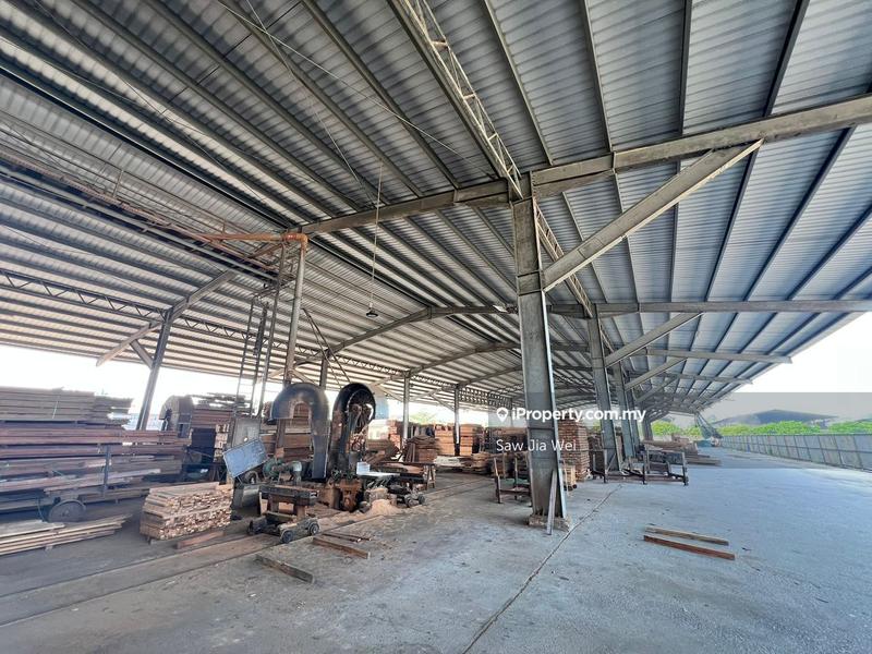 For Rent - Juru Big Detached Warehouse with land for rent