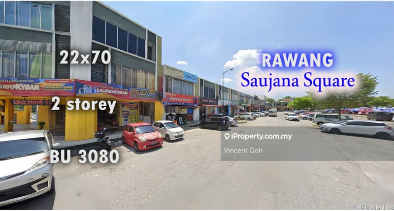 For Sale - Saujana Rawang Saujana Square 2 Storey Shop 1540sf
