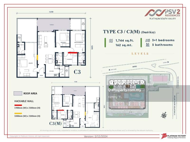 Apartment for Sale in PSV 1 Residences @ Platinum South Valley by Kenny YL - iProperty.com.my