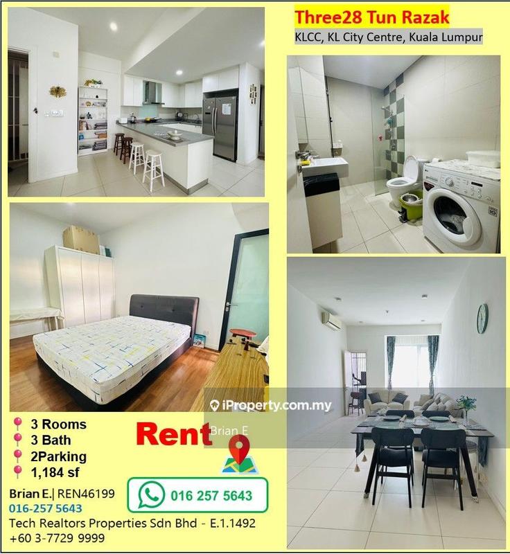 For Rent - Three28 Tun Razak