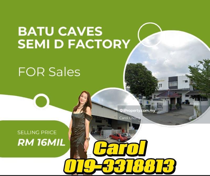 For Sale - 🔥Limited Big Land Space 2 Sty Batu Caves Semi-d For Rent Overview Reporting