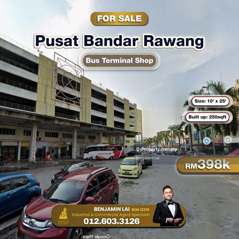 For Sale - Pusat Bandar Rawang (Bus Terminal) Shop For Sale
