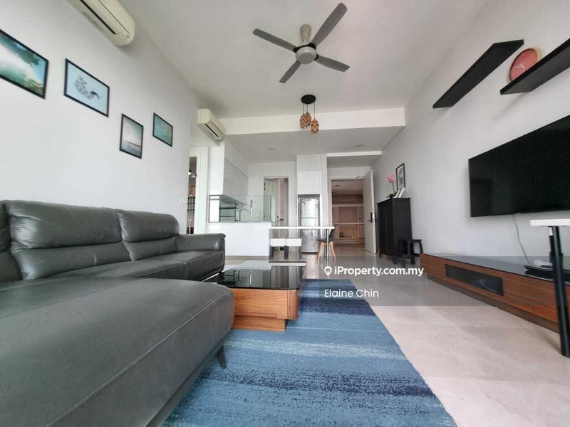 Kediaman Servis untuk Disewa di Vogue Suites One oleh Elaine Chin - Living Room - iProperty.com.my