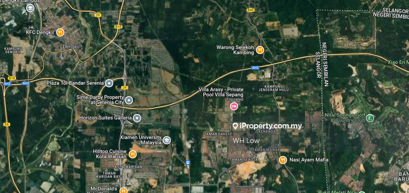 For Sale - Bandar Serenia, Salak Tinggi, Sepang, Jenderam Hilir, Jenderam Hulu, Selangor