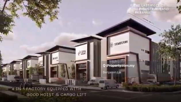 For Sale - A Park Bangi 3 Storey Brand New Detached Factory