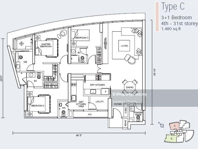 Residensi Servis untuk Dijual di Twins @ Damansara Heights oleh Vanessa Chung - iProperty.com.my