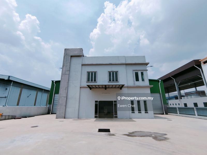 For Rent - (Corner Brand New) Kawasan Perindustrian Sungai Choh Detached Factory Rawang Serendah Bkt Beruntung