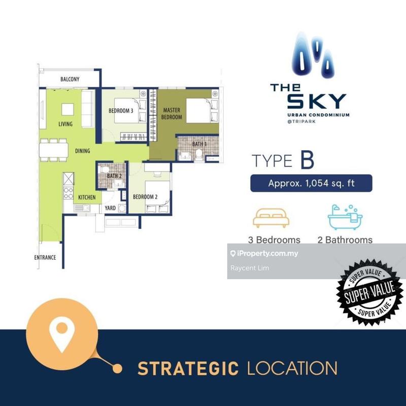 Kondominium untuk Dijual di The Sky @ Tripark oleh Raycent Lim - iProperty.com.my
