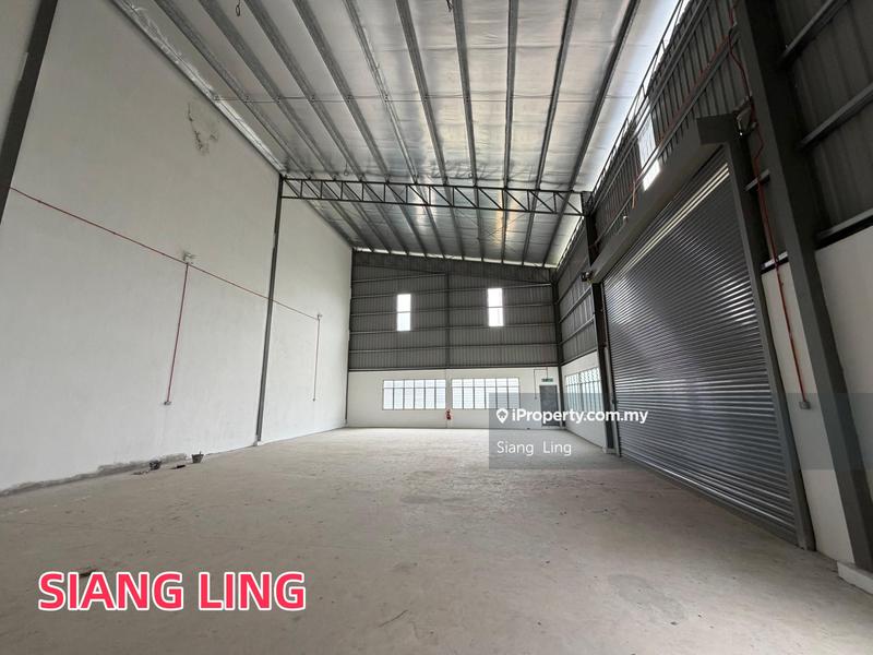 For Rent - 1.5 Storey Semi Detached Light Industrial Factory Rent at Kulim Waja Industrial