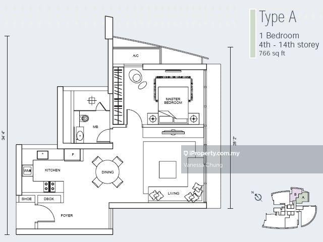 Residensi Servis untuk Dijual di Twins @ Damansara Heights oleh Vanessa Chung - iProperty.com.my