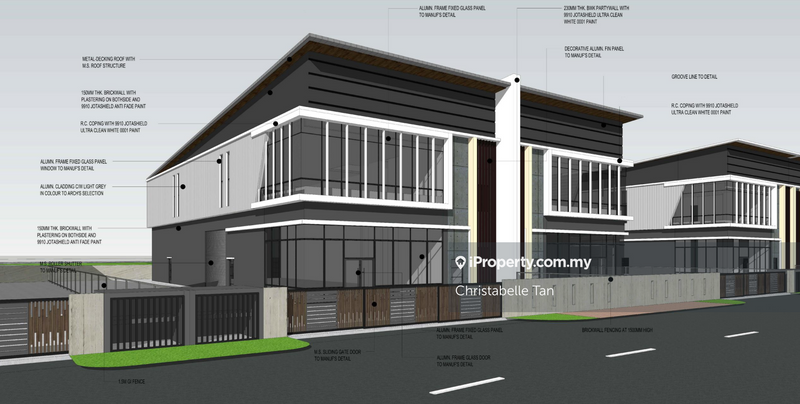 For Sale - Light Industry Factory / Warehouse - Batu Kawan Valdor, Penang