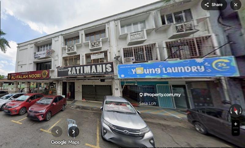 For Sale - Limited Unit 2 Storey Shoplot @ Flat Seksyen 2 Wangsa Maju For Sale