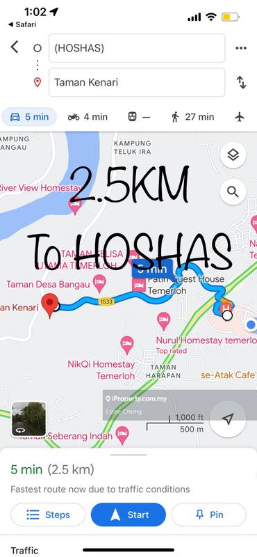 1-storey Terraced House for Sale in Ready Unit 1 Storey Temerloh Pahang dekat Hoshas, Temerloh by Estee Chong - iProperty.com.my