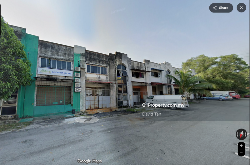 For Sale - Rawang PKNS Batu 17 Great Year 1.5 Storey Factory for Sale, Rawang
