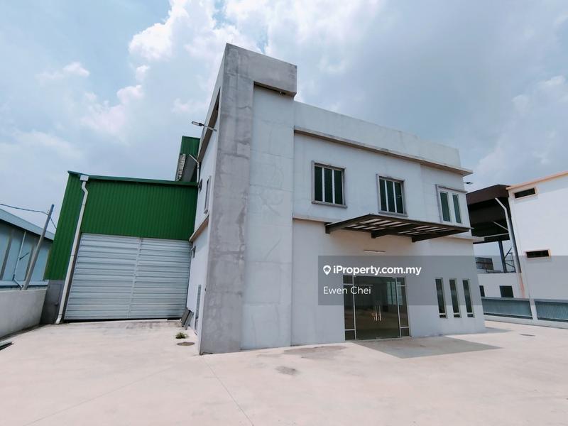 For Rent - (Corner Brand New) Kawasan Perindustrian Sungai Choh Detached Factory Rawang Serendah Bkt Beruntung