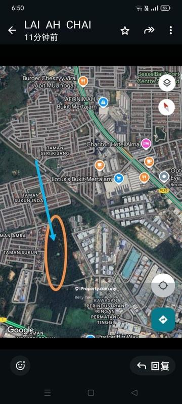 Tanah Pertanian untuk Dijual di Taman Sukun, Bukit Mertajam oleh Kelly Yee - iProperty.com.my