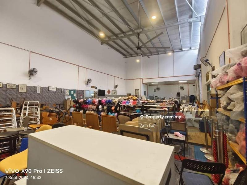 For Sale - SME Kulai @ Indahpura Industrial ( Fully Extended ) 1.5 Storey Semi-D Factory