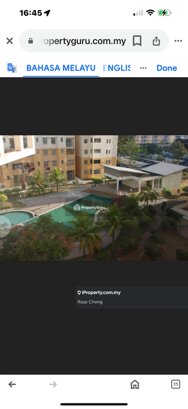 Pangsapuri untuk Dijual di Bayu Villa oleh Rose Chong - iProperty.com.my