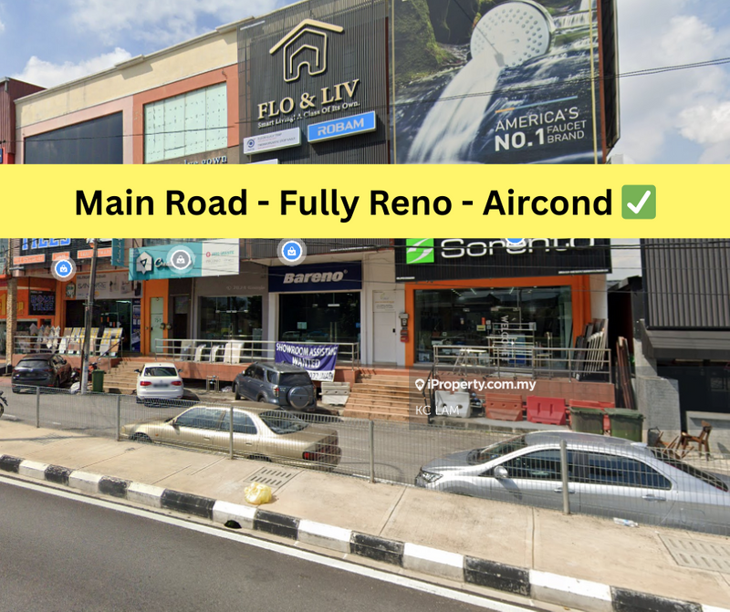 For Rent - Kepong Main road [22x80] Fully Renovation Kepong, Jinjang