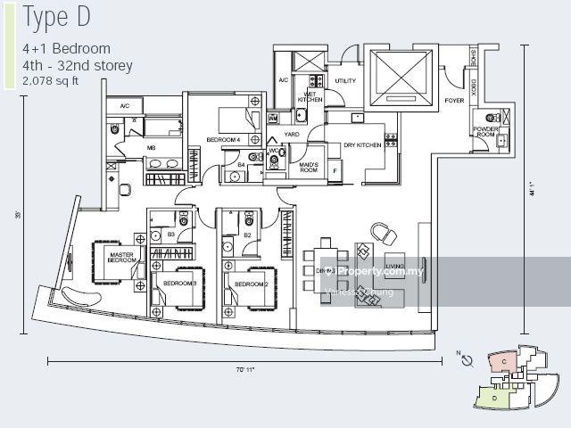 Kediaman Servis untuk Dijual di Twins @ Damansara Heights oleh Vanessa Chung - iProperty.com.my