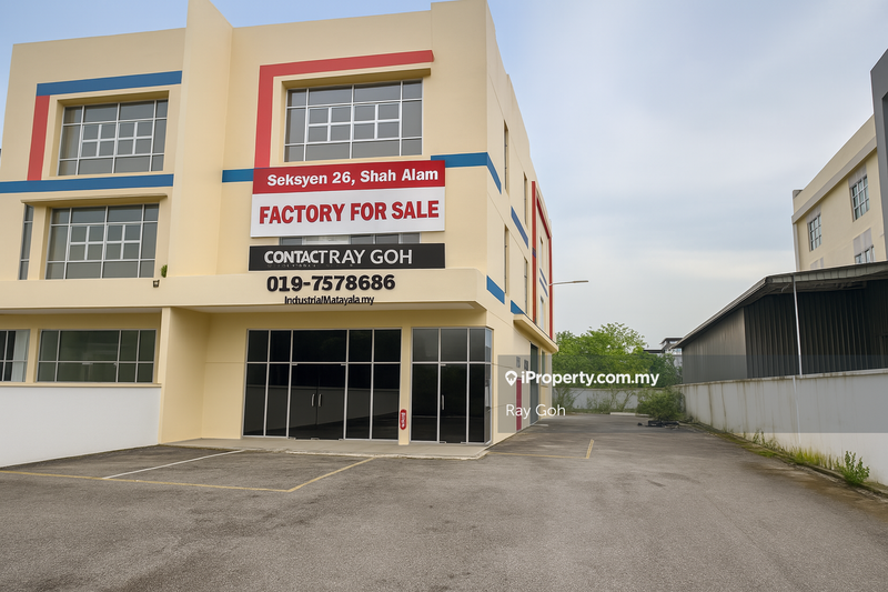 Semi-D Factory untuk Dijual di Seksyen 26, HICOM Industrial Estate, Shah Alam oleh Ray Goh - iProperty.com.my