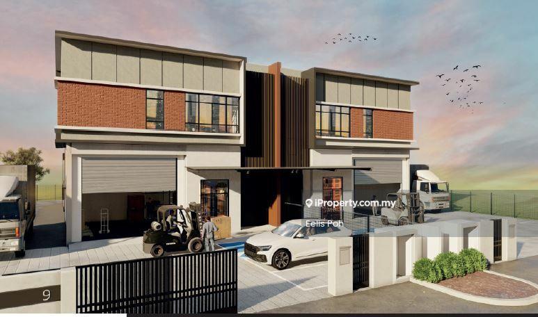 Semi-D Factory for Rent in Taman Bukit Minyak, Bukit Minyak by Eelis Poh - Exterior - iProperty.com.my