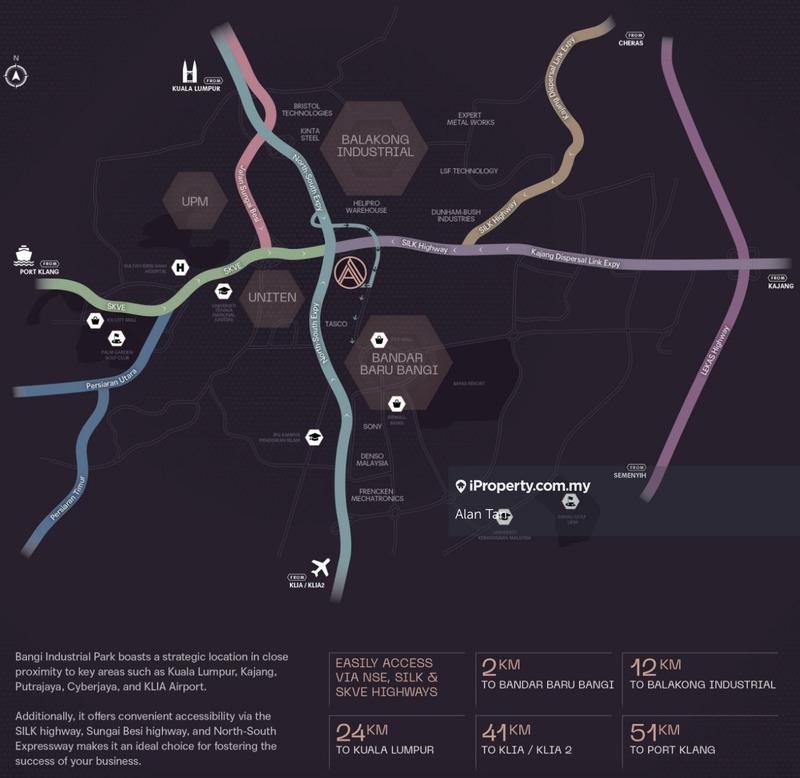 Semi-D Kilang untuk Dijual di Bangi Industrial Park, Bangi oleh Alan Tan - iProperty.com.my