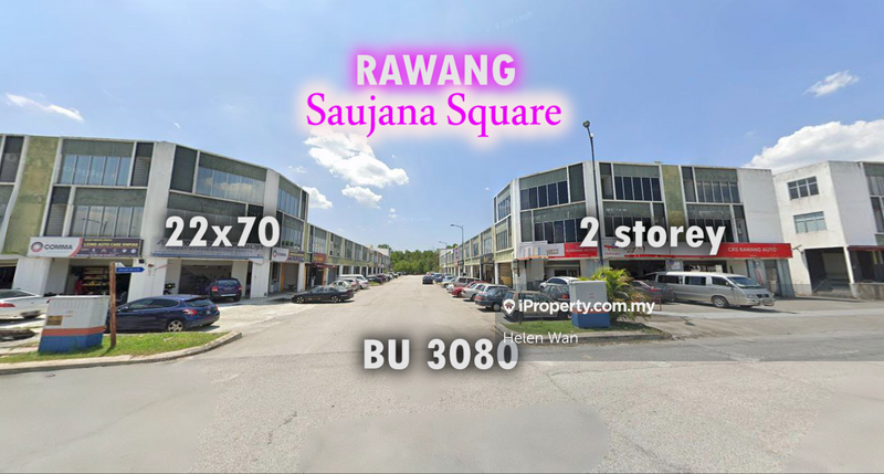 For Sale - Saujana Square Saujana Rawang 2 Storey Shop 1540sf