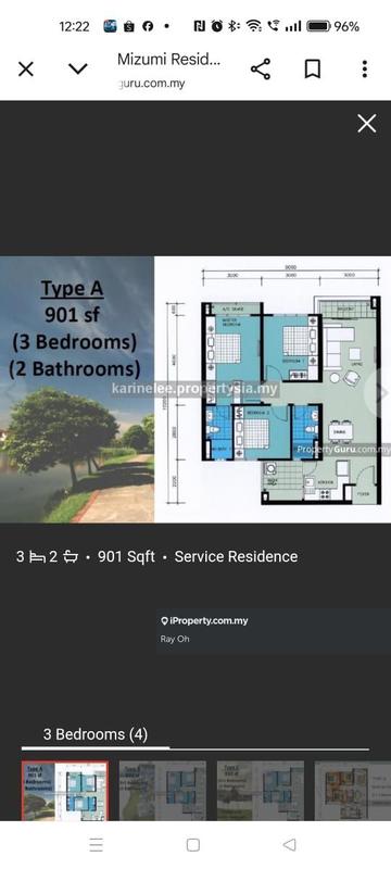 Condominium for Sale in Mizumi Residences by Ray Oh - iProperty.com.my