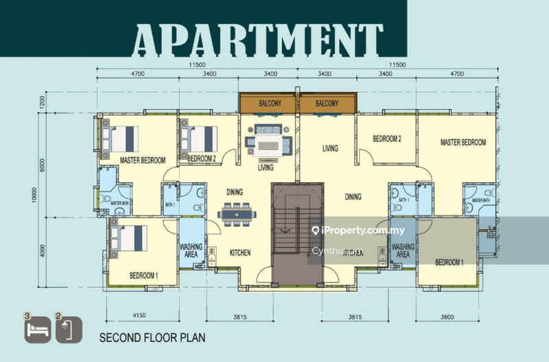 Pangsapuri untuk Dijual di Bucida Residence Apartment oleh Cynthia Lim - iProperty.com.my