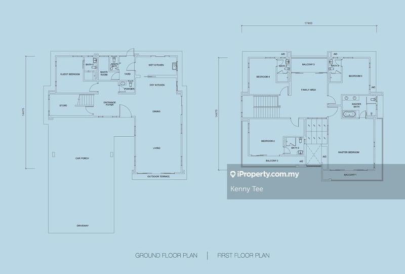 Bungalow House for Sale in BRAND NEW SALE 2 STOREY BUNGALOW HOUSE, Senawang by Kenny Tee - TYPE A2 - iProperty.com.my