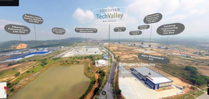 For Sale - 1 AC TO 50 AC FREEHOLD SENDAYAN INDUSTRIAL LAND FOR SALE, Sendayan Tech Valley, Labu