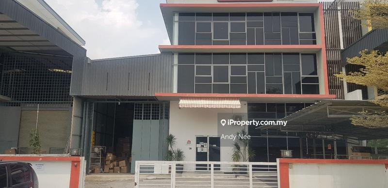 Semi-D Factory for Sale in Taman Perindustrian Meranti Jaya, Puchong by Andy Nee - iProperty.com.my