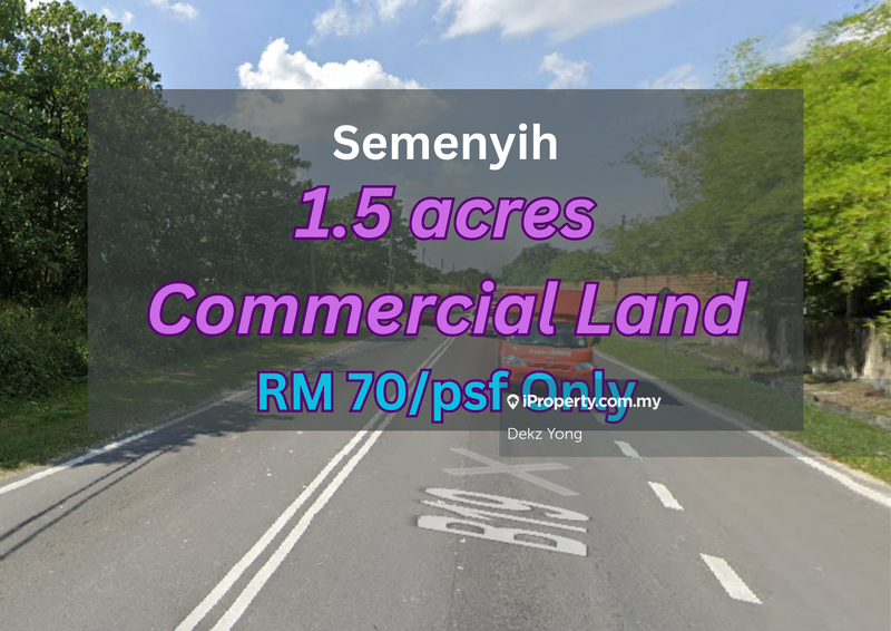 Commercial Land untuk Dijual di Semenyih Hi-tech, Semenyih oleh Dekz Yong - iProperty.com.my