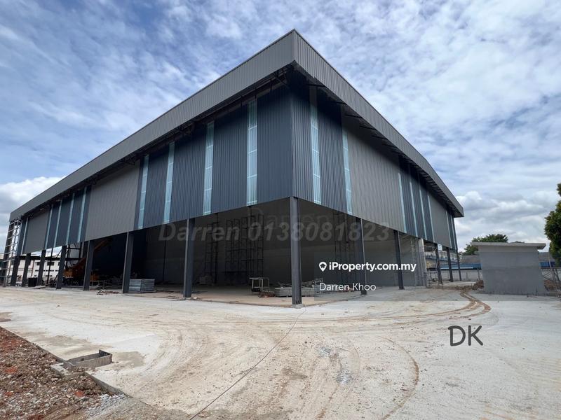 For Rent - Pandamaran @ Port Klang , Brand New Semi-D Factory Warehouse 20k+sqft with high ceiling
