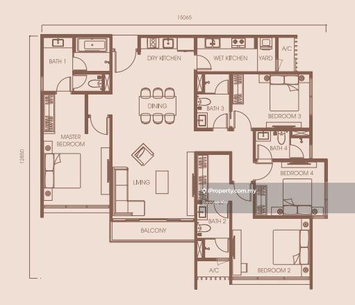 For Rent Service Suites @ Pavilion Embassy
