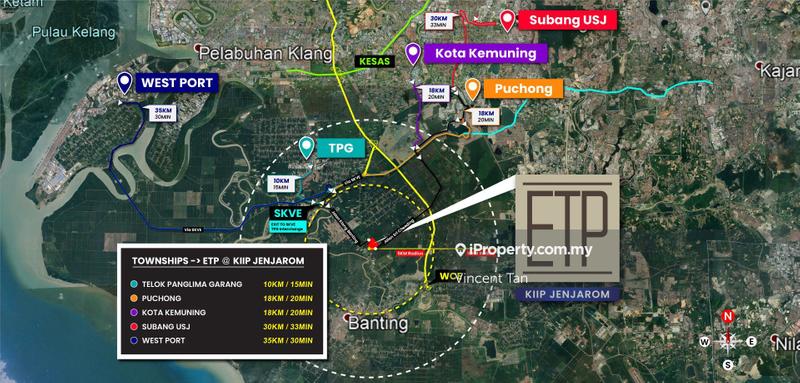 For Rent - BRAND NEW | 5min SKVE | ETP @ KIIP JENJAROM BANTING INDUSTRIAL BUSINESS PARK | SEMI-D FACTORY