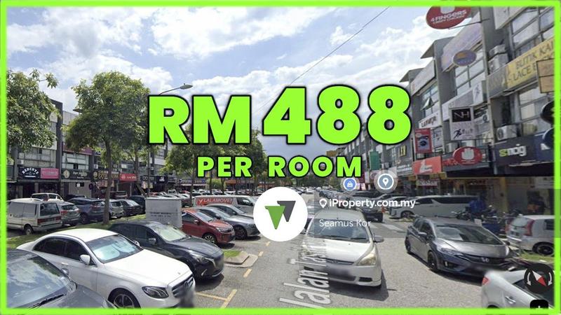 For Rent - ⭐ CORNER ⭐ 43 Rooms ⭐ RM2.20 psf ⭐ RM488 per room ⭐ Walking to MRT ⭐ Bukit Jalil