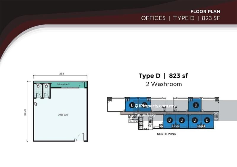 For Sale - The Glenz, Glenmarie, Shah Alam, Office LRT, Glenmarie, Shah Alam