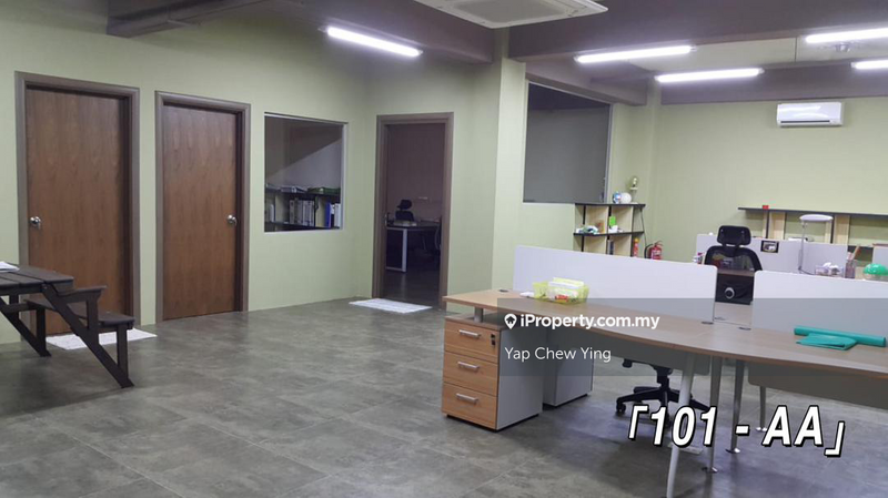 For Rent - Face Mainroad 1st Floor Corner Shoplot @ Vanilla Kota Kemuning & Full Furnish