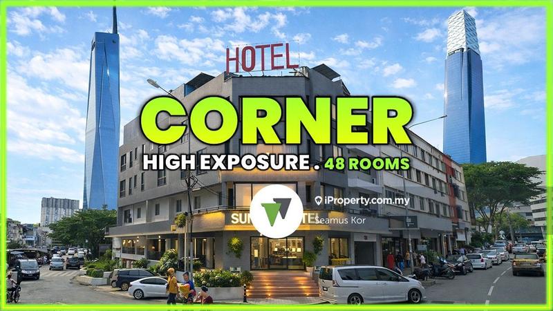 For Rent - ⭐ NO Buyover Fee ⭐ 6sty Corner ⭐ 48 rooms ⭐ 22000sf ⭐ 2 Adjoining Lot ⭐