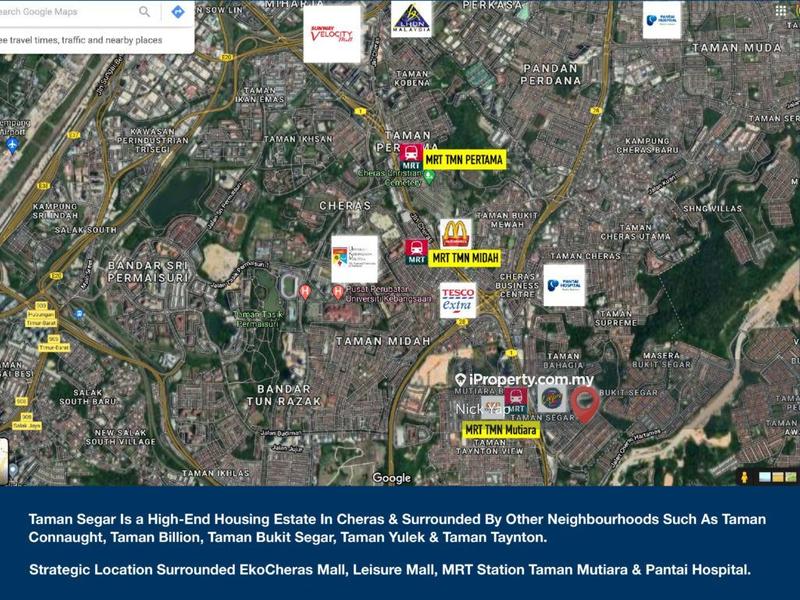 Bungalow House for Sale in Taman Bukit Segar, Cheras by Nick Yap - iProperty.com.my