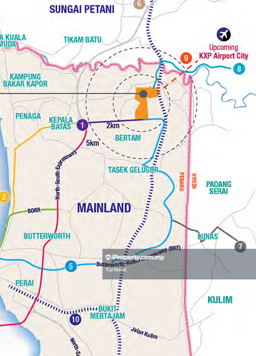 Industrial Land for Sale in 6era0, Kepala Batas by Yunkeat - iProperty.com.my