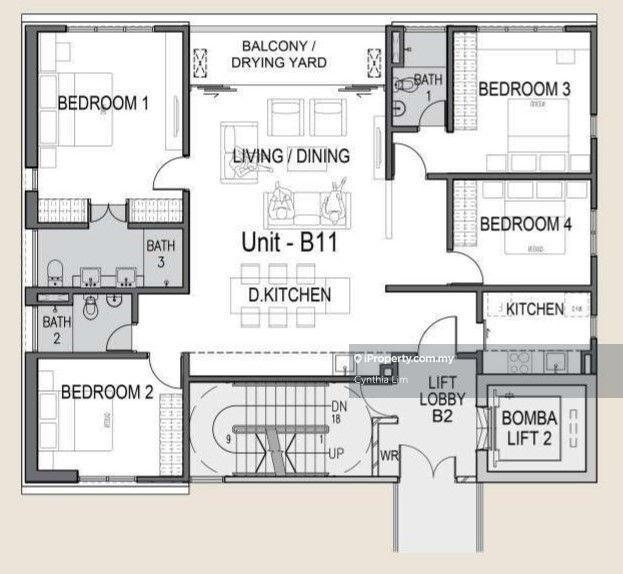 Service Residence for Sale in Parq Residence by Cynthia Lim - iProperty.com.my