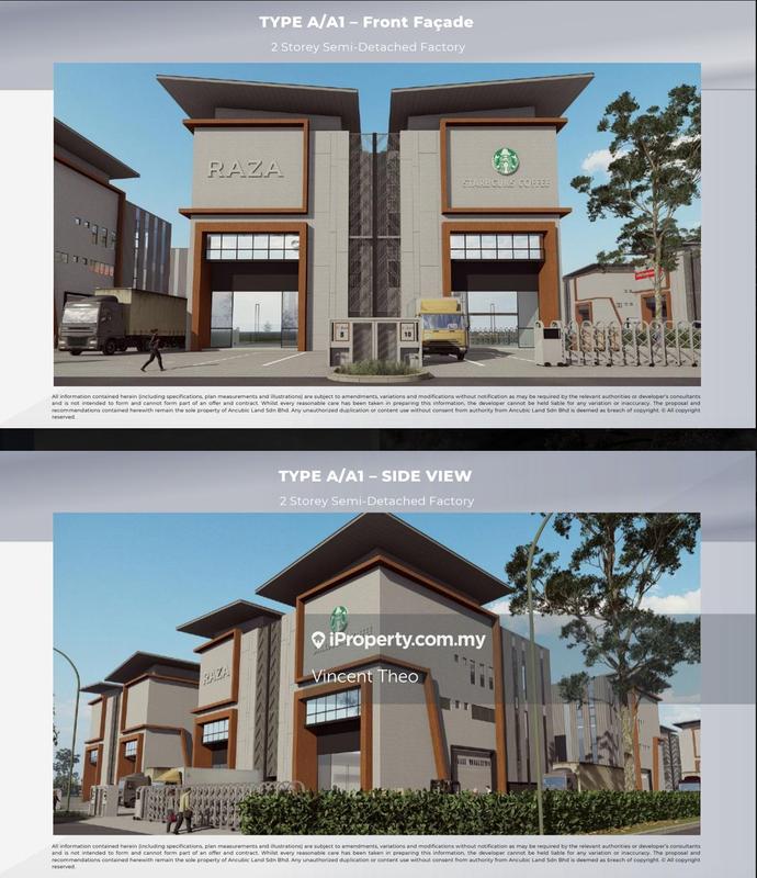 Semi-D Factory for Sale in Bandar Baru Bangi, Selangor by Vincent Theo - iProperty.com.my