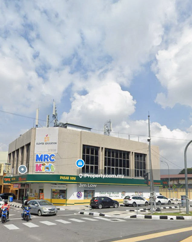 For Sale - ROI 5.3% Commercial Land come with Building , Corner , Jinjang , Kepong , Main Road