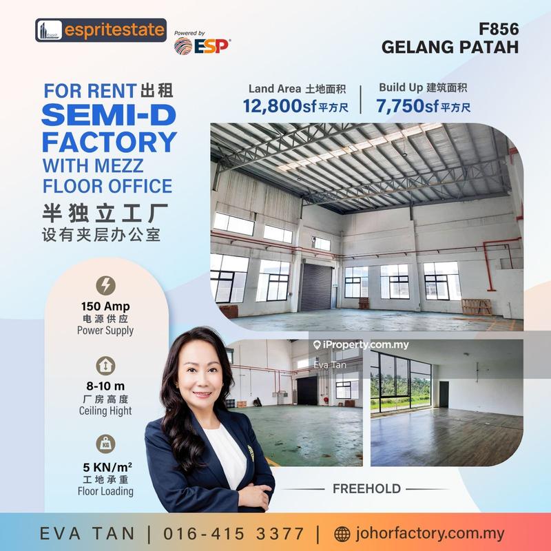 For Rent - Gelang Patah Setia Business Park Semi-D Factory